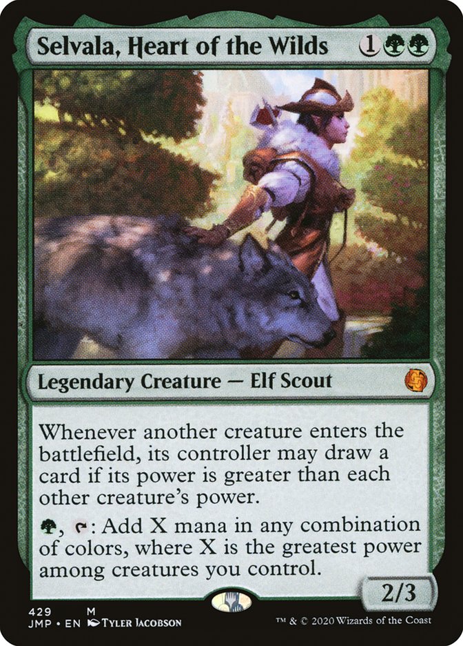 Selvala, Heart of the Wilds 429/495 (Jumpstart)  | Good Games Modbury
