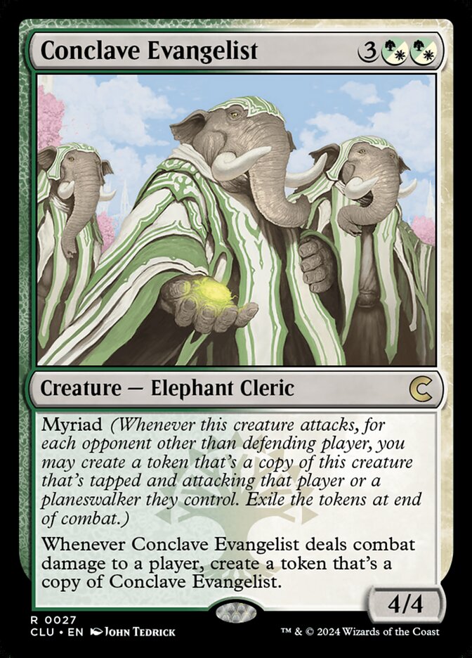 Conclave Evangelist 27/284 (Ravnica: Clue Edition)  | Good Games Modbury