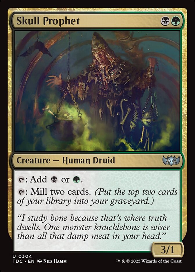 Skull Prophet 304 (Commander: Tarkir: Dragonstorm)  | Good Games Modbury