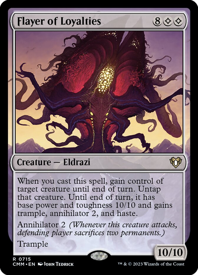 Flayer of Loyalties 715/451 (Commander Masters)  | Good Games Modbury