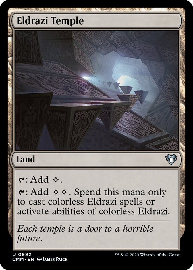 Eldrazi Temple 992/451 (Commander Masters)  | Good Games Modbury