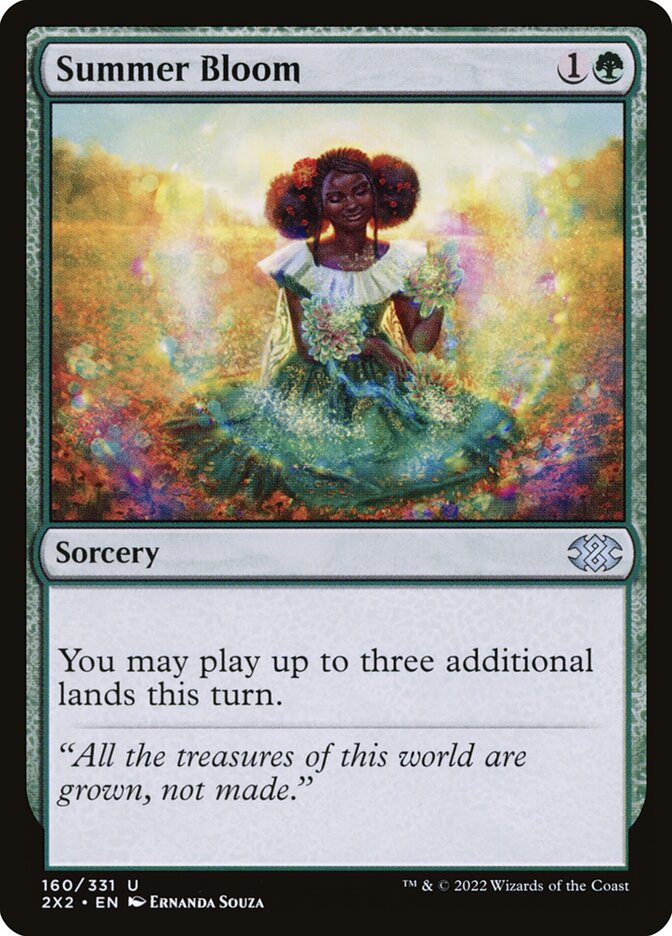 Summer Bloom 160/331 (Double Masters 2022)  - Foil | Good Games Modbury