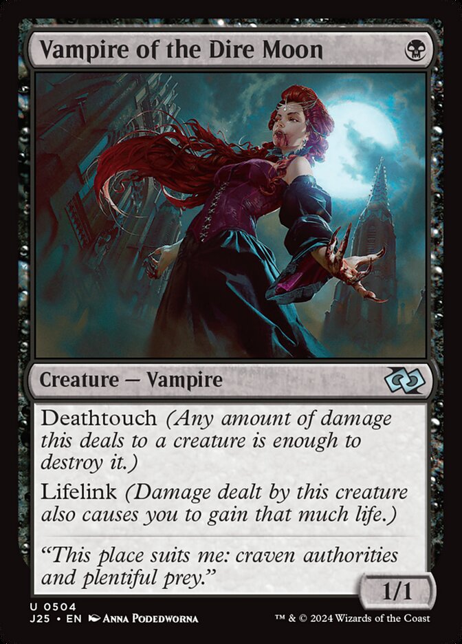 Vampire of the Dire Moon 504/779 (Foundations Jumpstart)  | Good Games Modbury