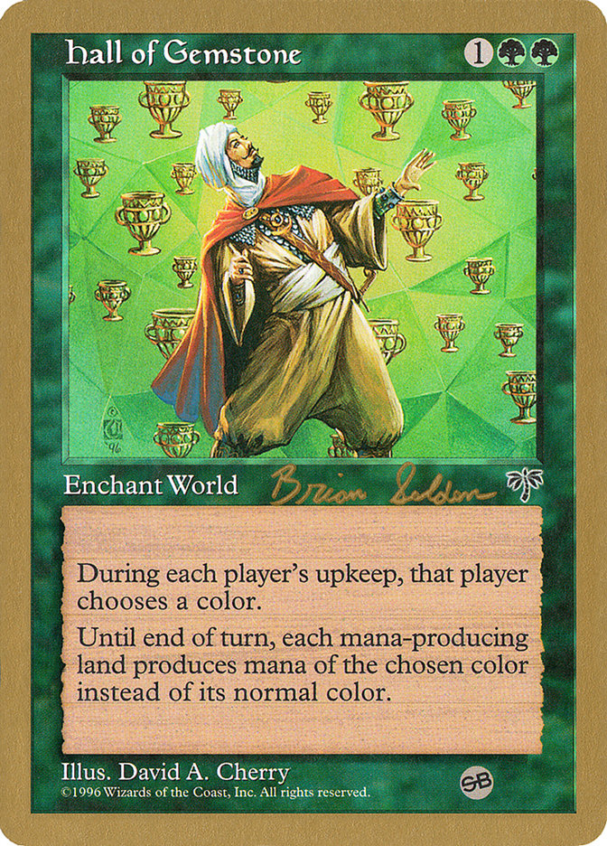 Hall of Gemstone 1998 Brian Selden MIR SB bs221sb/117 (World Championship Decks)  | Good Games Modbury
