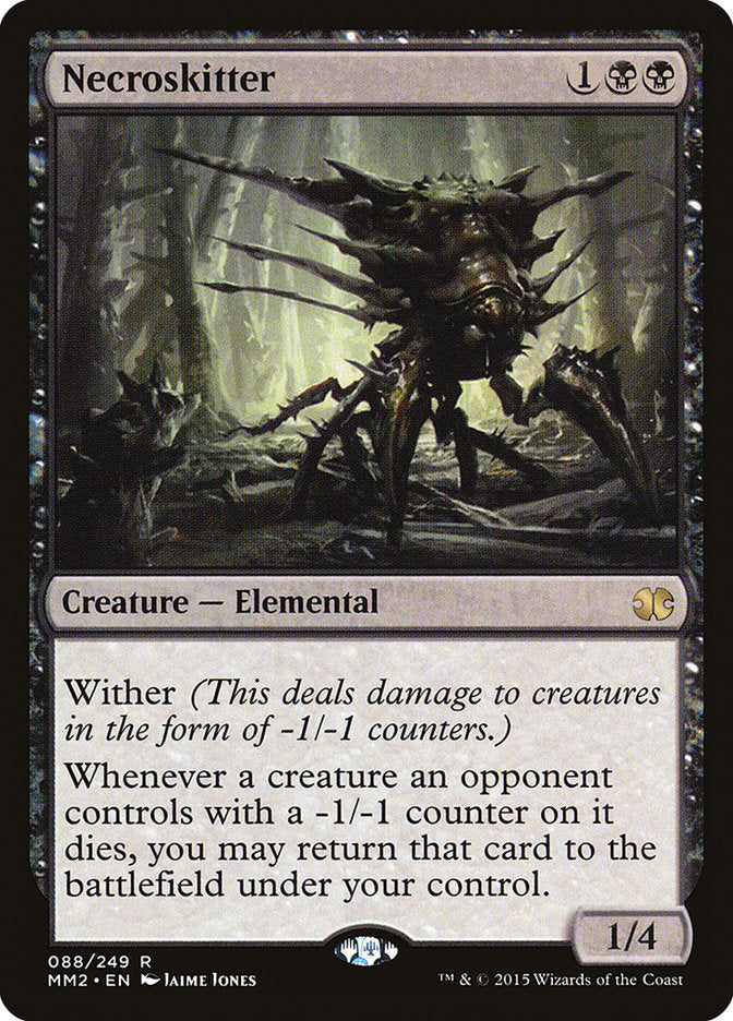 Necroskitter 88/249 (Modern Masters 2015)  - Foil | Good Games Modbury