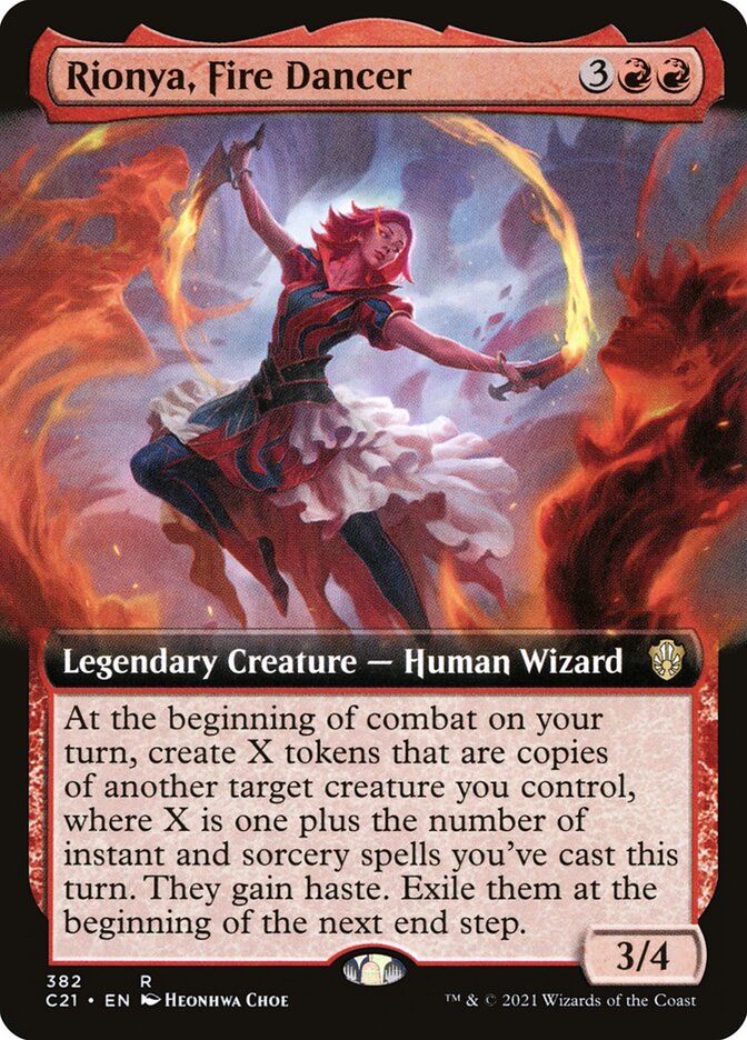 Rionya, Fire Dancer 382/81 (Commander 2021)  | Good Games Modbury
