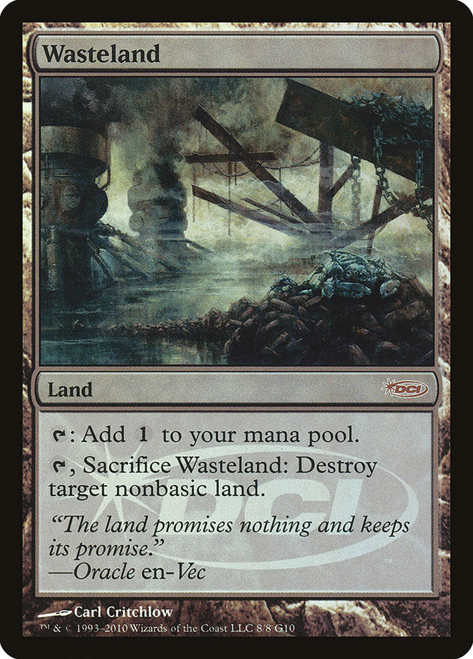 Wasteland 8/8 (Judge Promos)  - Foil | Good Games Modbury