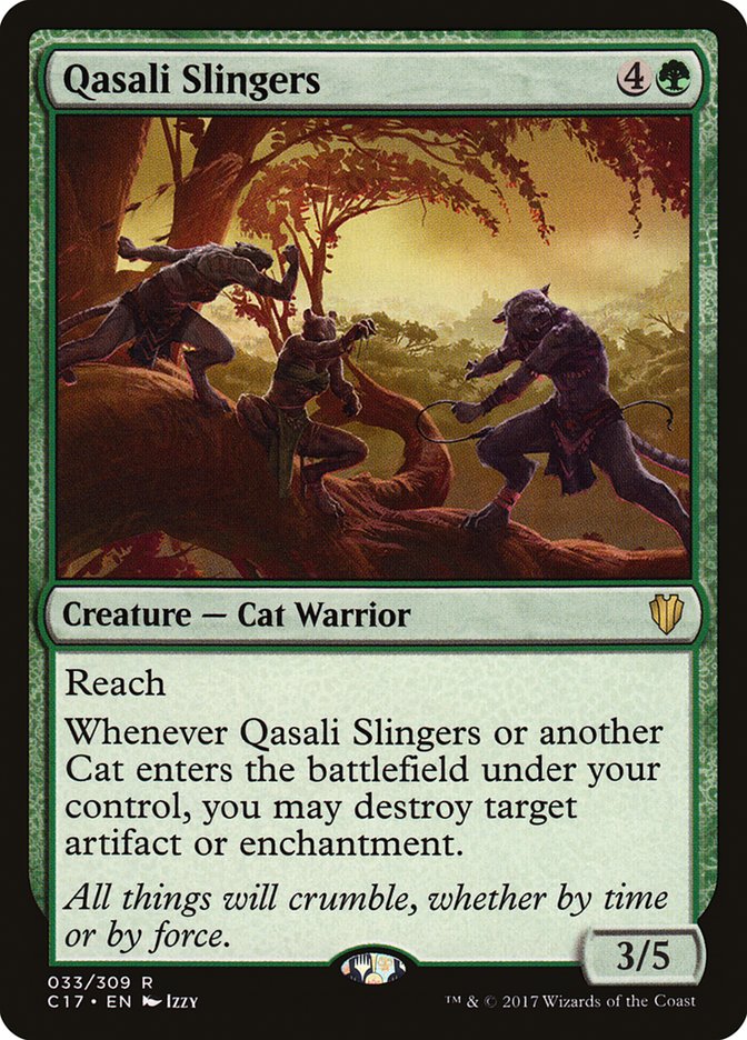 Qasali Slingers 33/309 (Commander 2017)  | Good Games Modbury