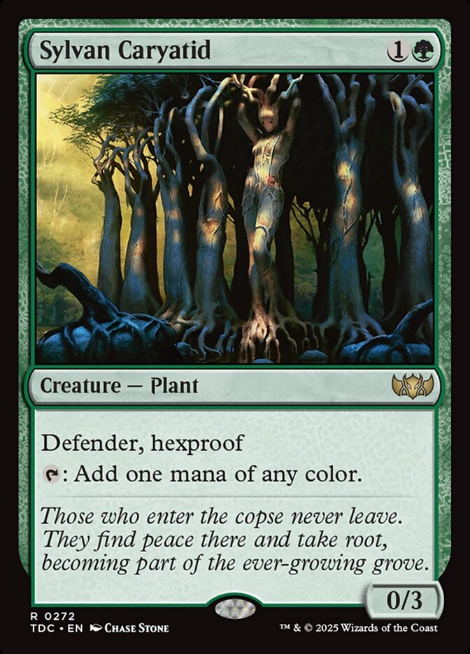 Sylvan Caryatid 272 (Commander: Tarkir: Dragonstorm)  | Good Games Modbury