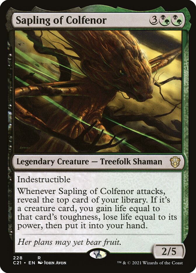 Sapling of Colfenor 228/81 (Commander 2021)  | Good Games Modbury