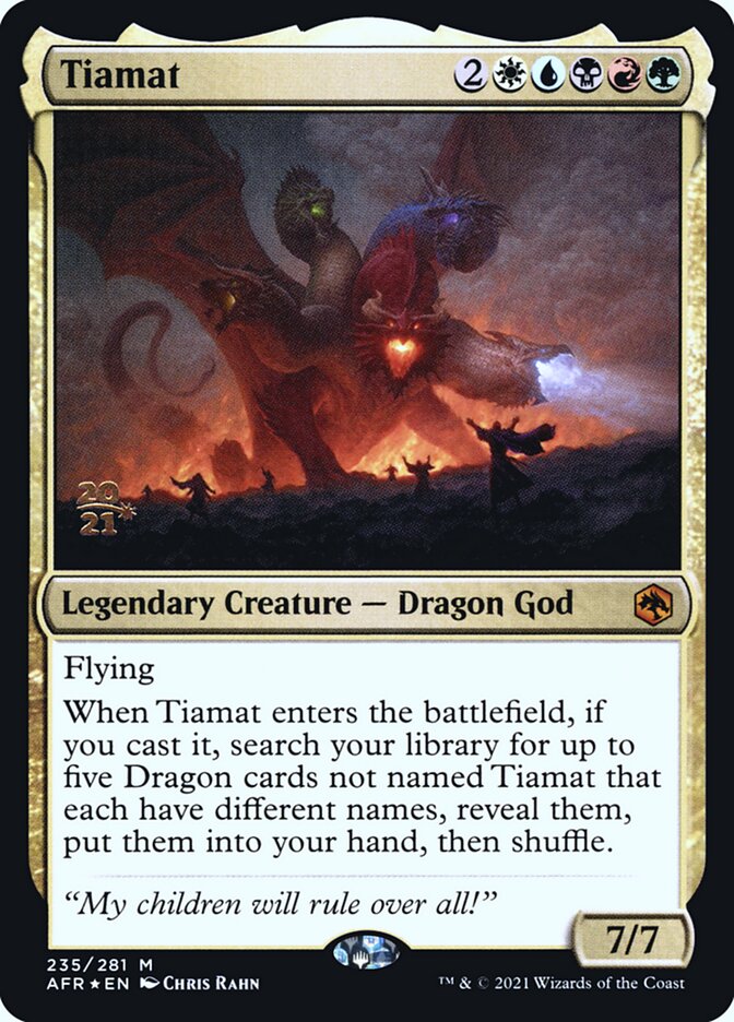 Tiamat 235s/241 (Prerelease Cards)  - Foil | Good Games Modbury