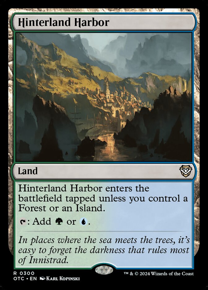 Hinterland Harbor 300/342 (Commander: Outlaws of Thunder Junction)  | Good Games Modbury
