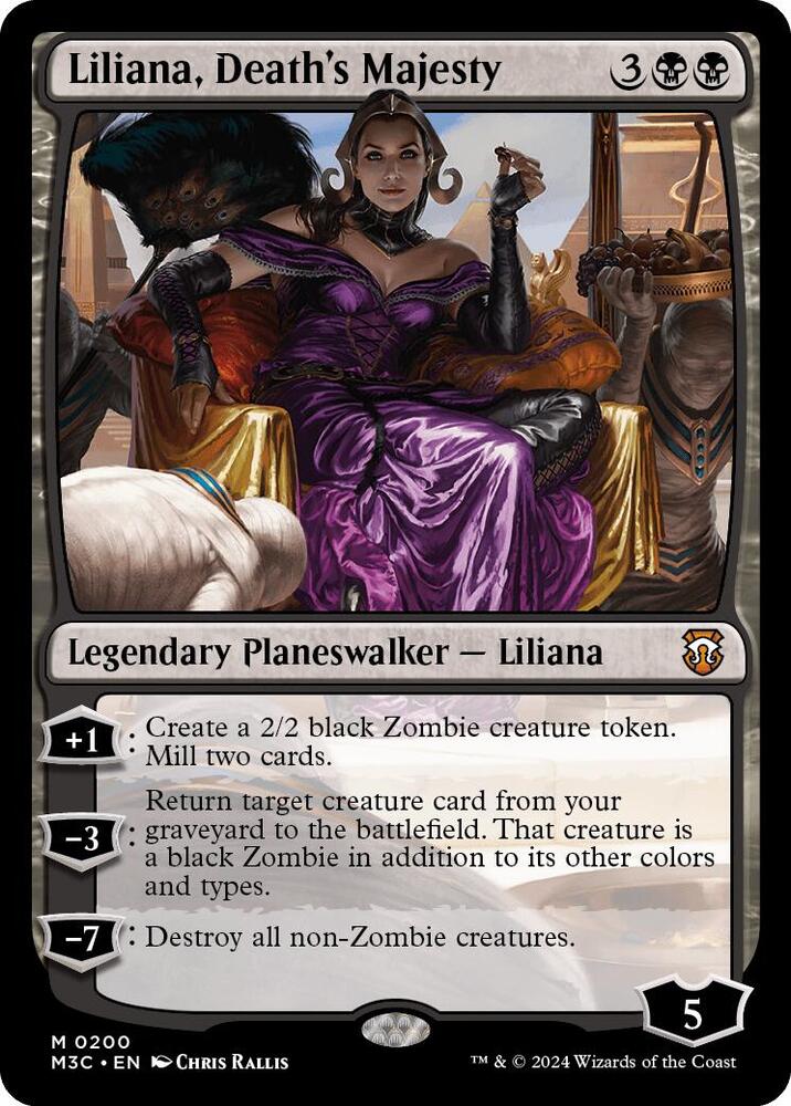 Liliana, Death's Majesty 200/411 (Commander: Modern Horizons 3)  - Ripple Foil | Good Games Modbury