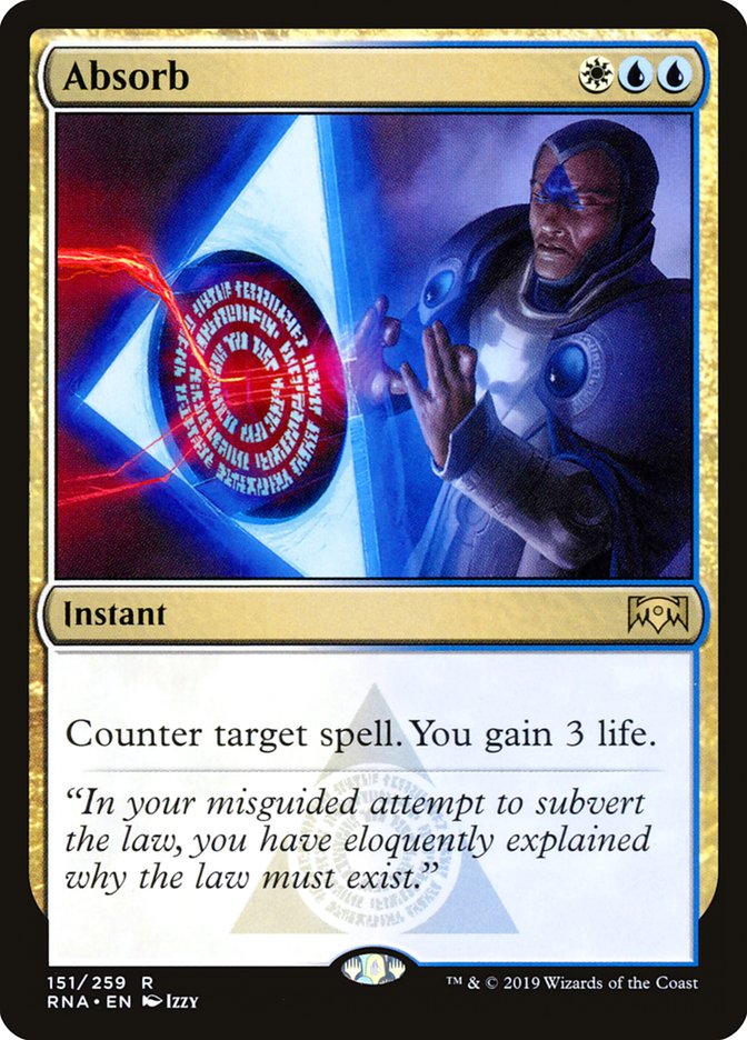 Absorb 151/259 (Ravnica Allegiance)  | Good Games Modbury