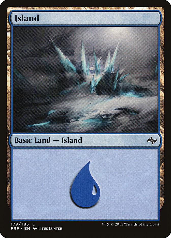 Island 179/185 (Fate Reforged)  - Foil | Good Games Modbury