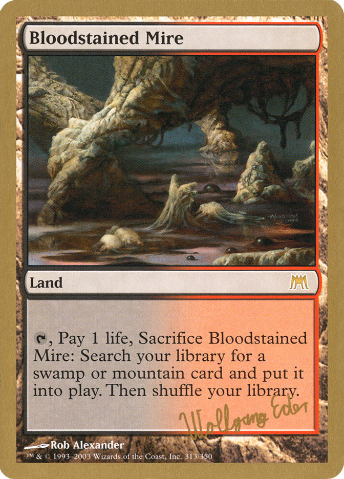 Bloodstained Mire we313/142 (World Championship Decks)  | Good Games Modbury