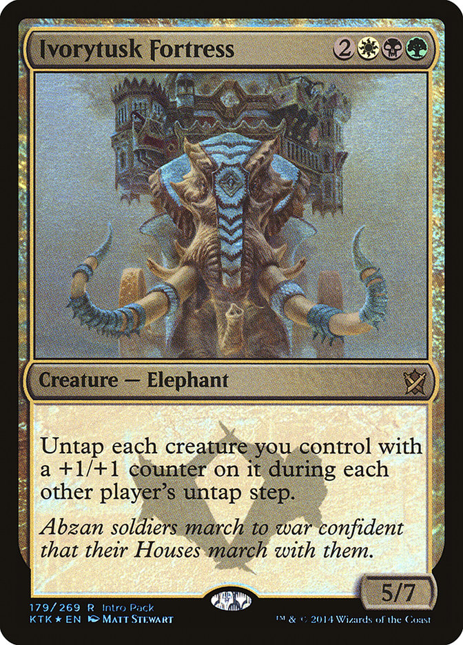 Ivorytusk Fortress 179/56 (Unique and Miscellaneous Promos)  - Foil | Good Games Modbury