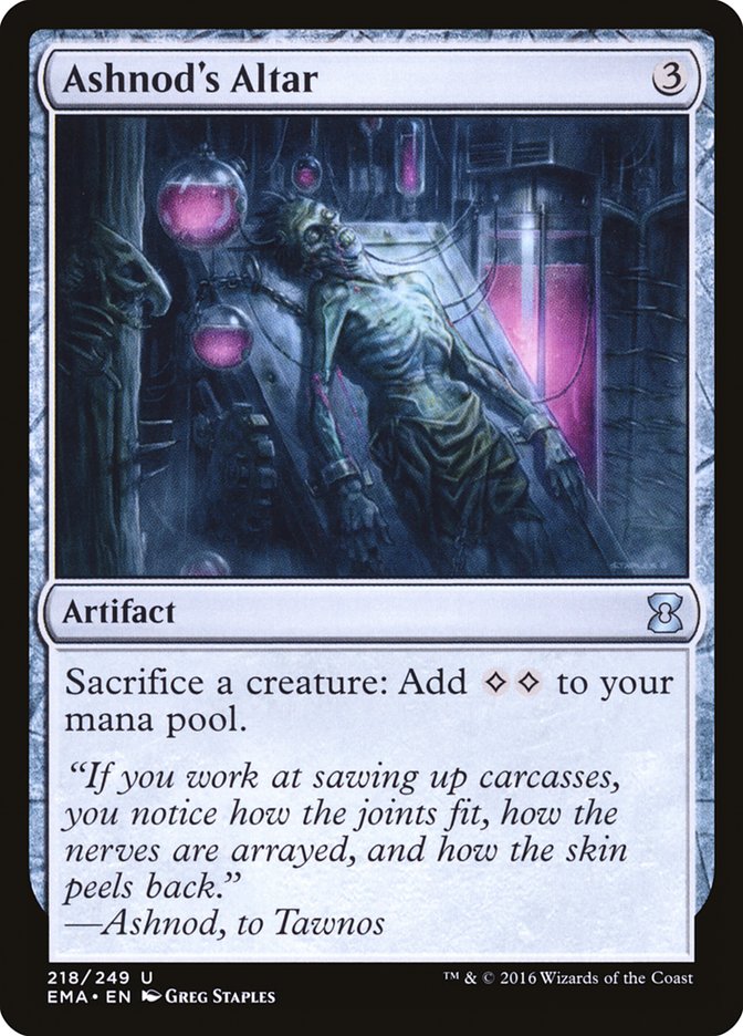 Ashnod's Altar 218/249 (Eternal Masters)  - Foil | Good Games Modbury