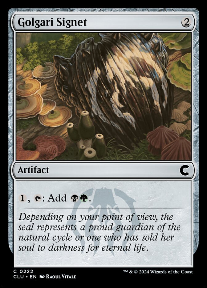 Golgari Signet 222/284 (Ravnica: Clue Edition)  | Good Games Modbury