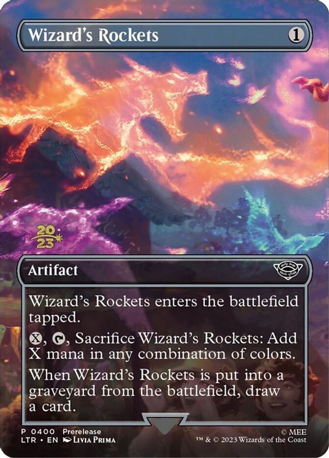 Wizards Rockets 400 (Prerelease Cards)  - Foil | Good Games Modbury
