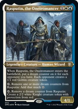 Rasputin the Oneiromancer Foil Etched 62 (Commander: Dominaria United)  - Foil | Good Games Modbury