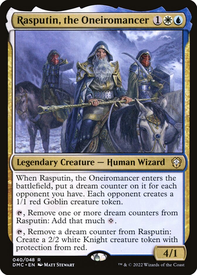 Rasputin, the Oneiromancer 40/50 (Commander: Dominaria United)  | Good Games Modbury
