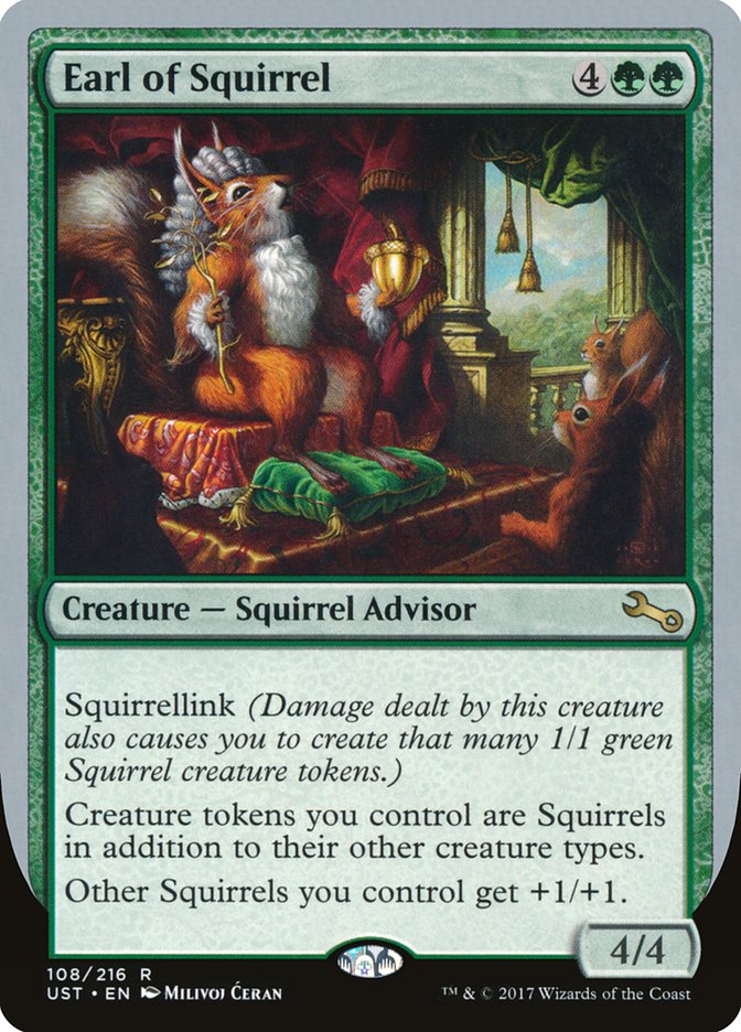 Earl of Squirrel 108/216 (Unstable)  | Good Games Modbury