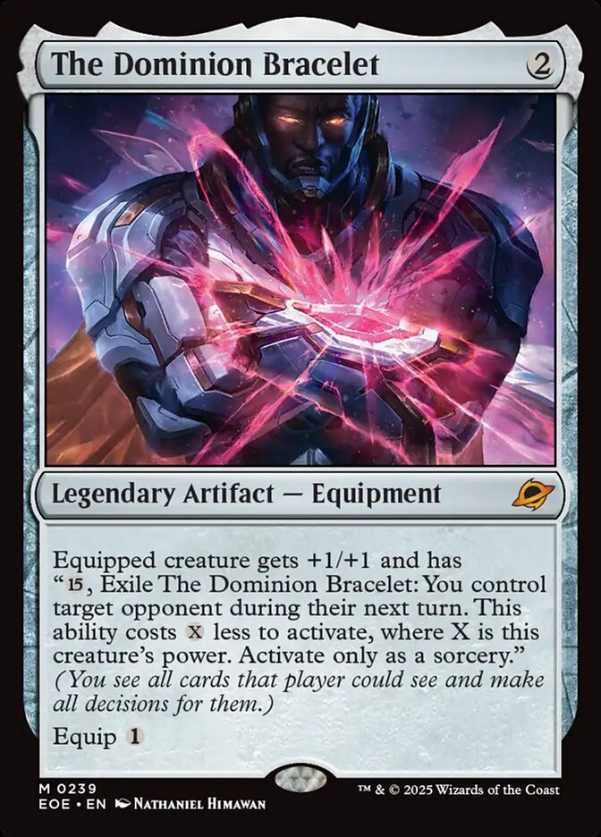 The Dominion Bracelet 239/276 (Edge of Eternities)  - Foil | Good Games Modbury