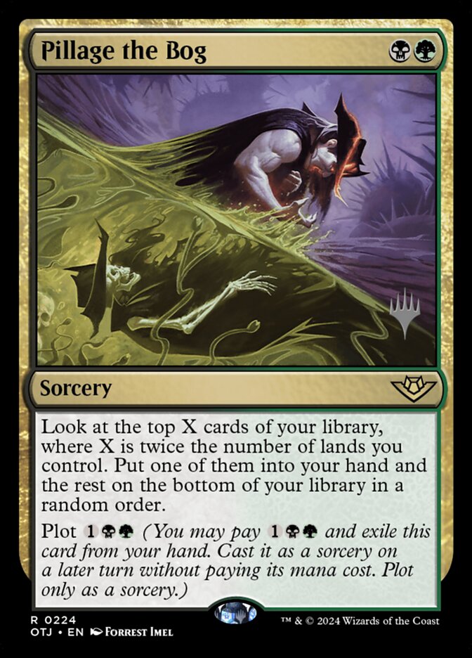 Pillage the Bog 224 (Promo Pack: Outlaws of Thunder Junction)  - Foil | Good Games Modbury