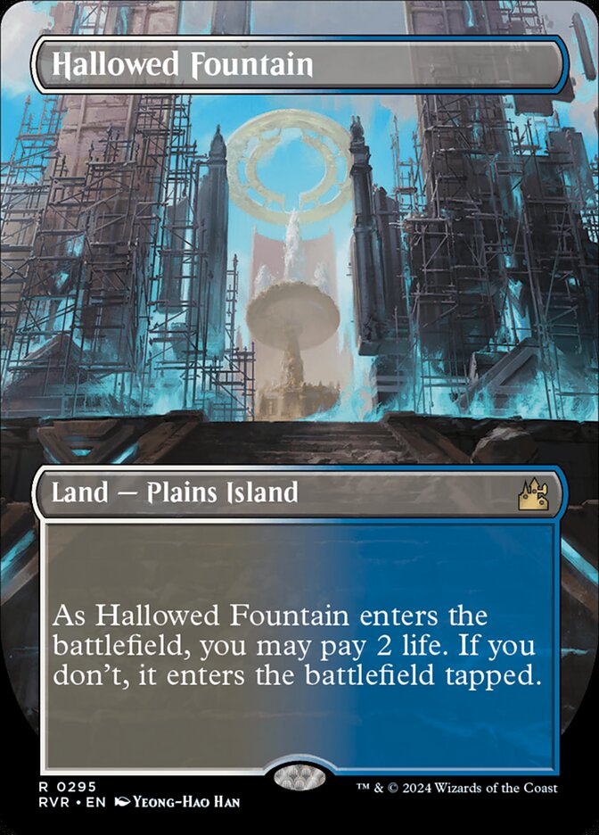 Hallowed Fountain 295/291 (Ravnica Remastered)  - Borderless | Good Games Modbury