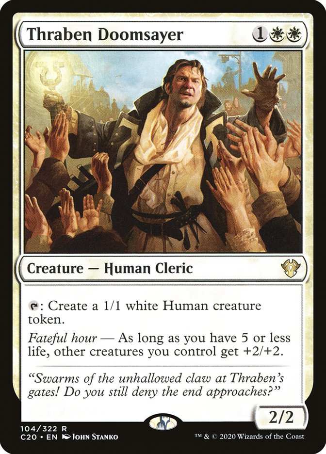 Thraben Doomsayer 104/322 (Commander 2020)  | Good Games Modbury