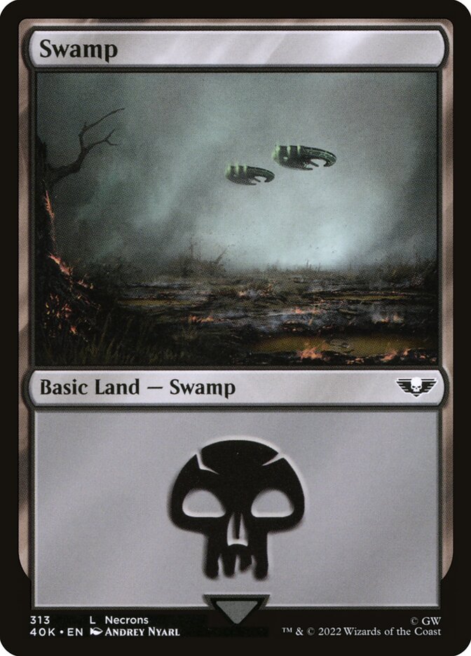 Swamp 313 (Universes Beyond: Warhammer 40,000)  | Good Games Modbury