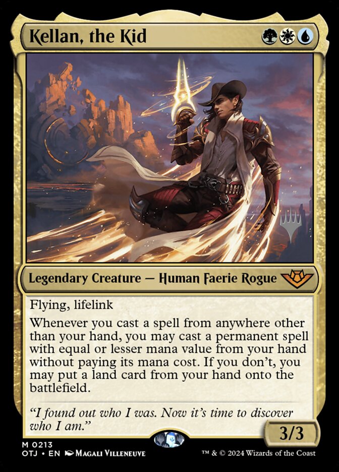 Kellan, the Kid 213 (Promo Pack: Outlaws of Thunder Junction)  - Foil | Good Games Modbury