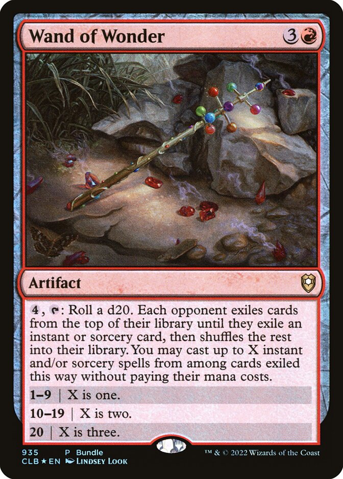 Wand of Wonder CLB Bundle 935 (Unique and Miscellaneous Promos)  - Foil | Good Games Modbury