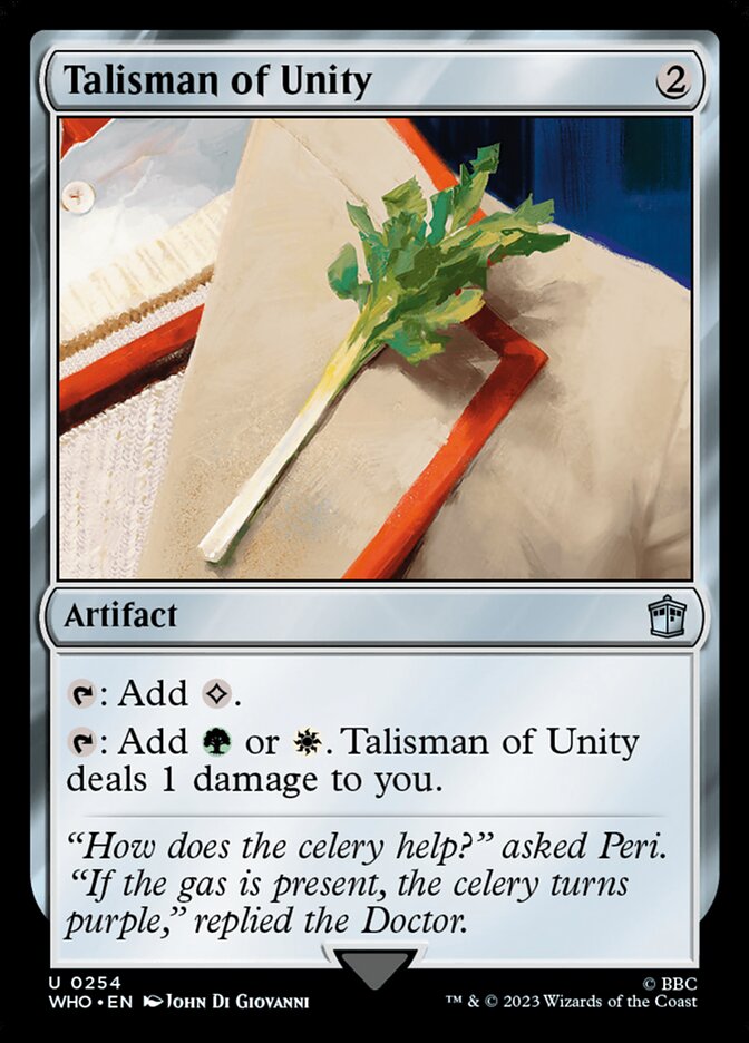Talisman of Unity 254 (Universes Beyond: Doctor Who)  | Good Games Modbury