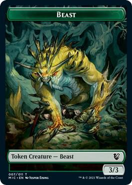 Beast Spider Double Sided Token 7 // 11 (Commander: Innistrad: Midnight Hunt)  | Good Games Modbury