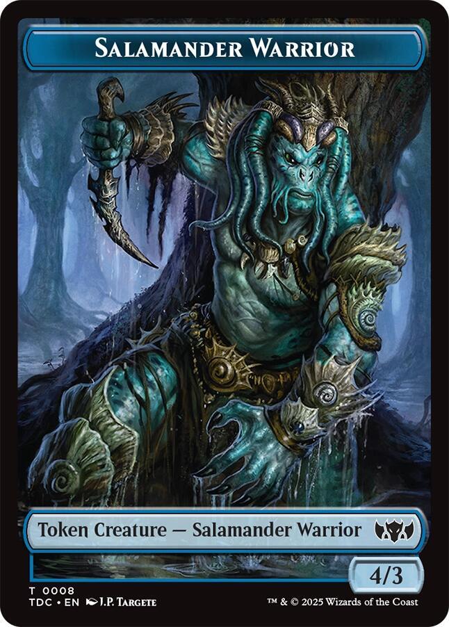 Salamander Warrior // Zombie Druid 8 // 10 (Commander: Tarkir: Dragonstorm)  | Good Games Modbury