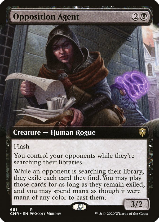 Opposition Agent 651/361 (Commander Legends)  - Extended Art | Good Games Modbury