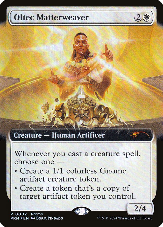 Oltec Matterweaver Extended Art 2 (Launch Party & Release Event Promos)  - Extended Art Foil | Good Games Modbury