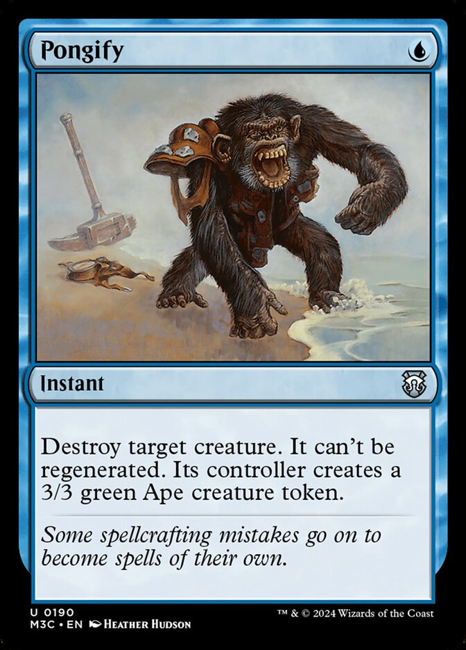 Pongify 190 (Commander: Modern Horizons 3)  | Good Games Modbury