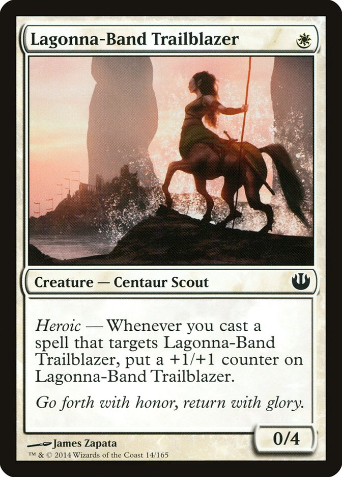 Lagonna-Band Trailblazer 14/165 (Journey Into Nyx)  - Foil | Good Games Modbury