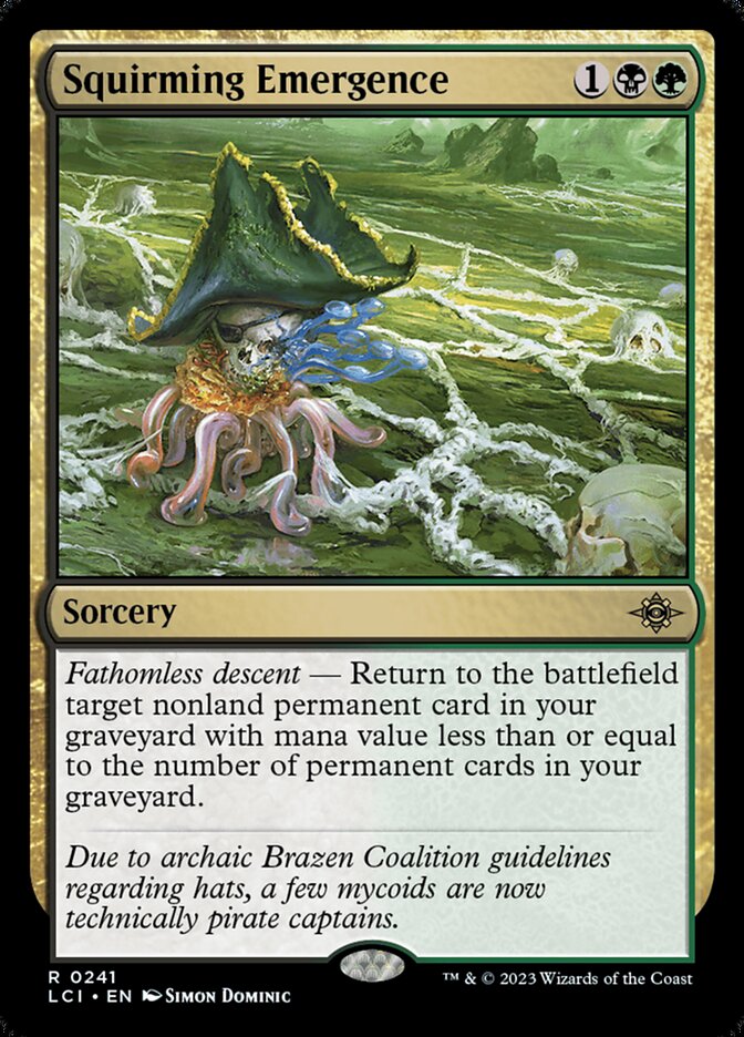 Squirming Emergence 241 (The Lost Caverns of Ixalan)  | Good Games Modbury
