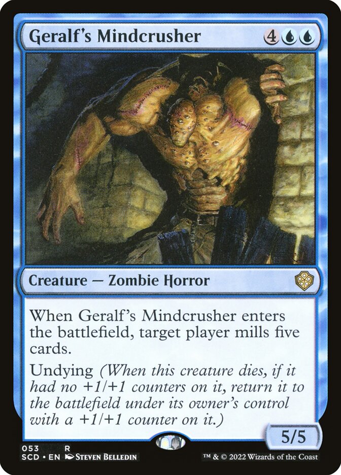 Geralf's Mindcrusher 53/352 (Starter Commander Decks)  | Good Games Modbury