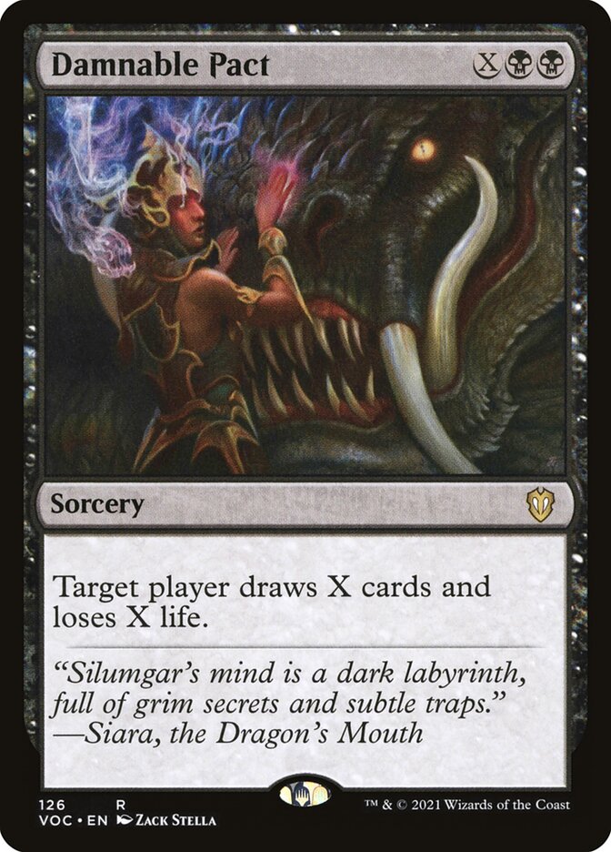 Damnable Pact 126 (Commander: Innistrad: Crimson Vow)  | Good Games Modbury
