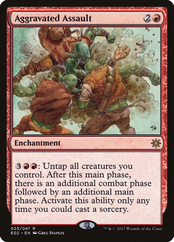 Aggravated Assault 25/47 (Explorers of Ixalan)  | Good Games Modbury
