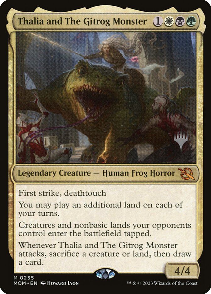 Thalia and The Gitrog Monster 255 (Promo Pack: March of the Machine)  | Good Games Modbury