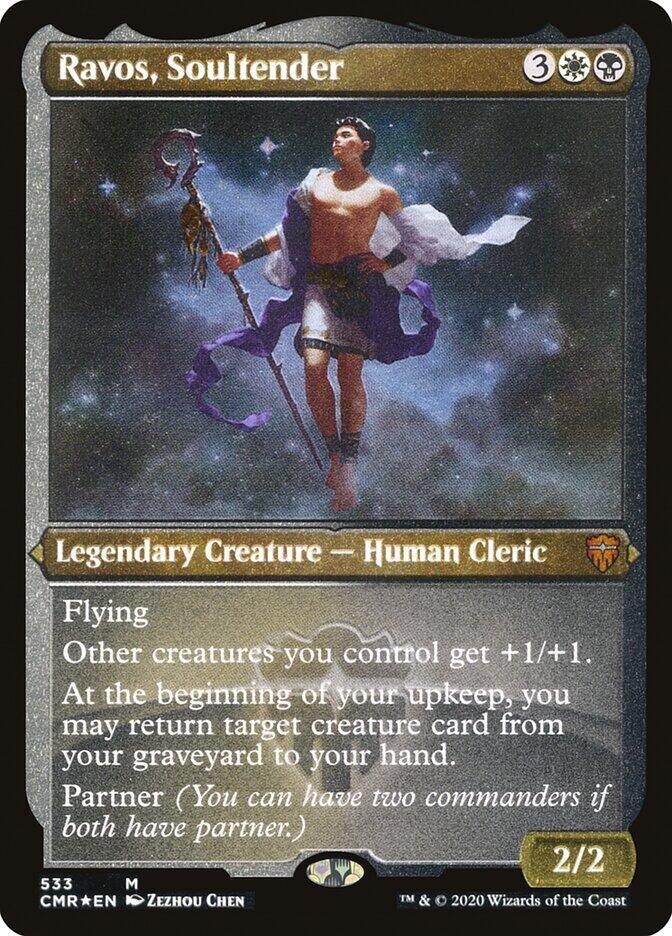 Ravos Soultender Foil Etched 533 (Commander Legends)  - Foil | Good Games Modbury