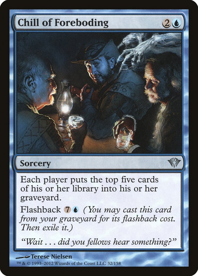 Chill of Foreboding 32/158 (Dark Ascension)  - Foil | Good Games Modbury