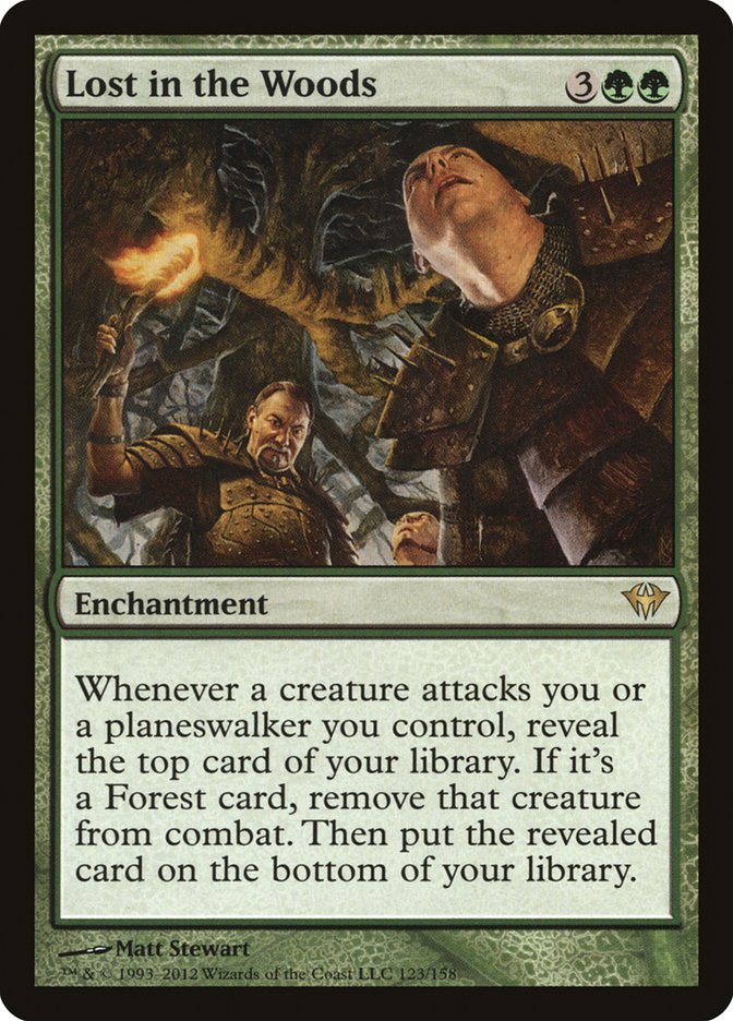 Lost in the Woods 123/158 (Dark Ascension)  - Foil | Good Games Modbury