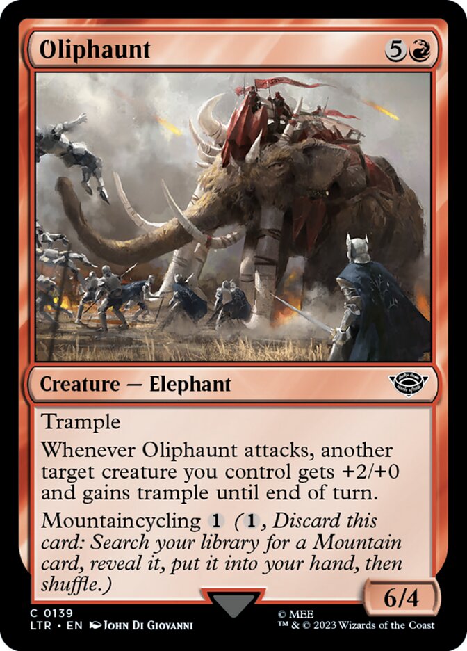 Oliphaunt 139/281 (Universes Beyond: The Lord of the Rings: Tales of Middle-earth)  | Good Games Modbury